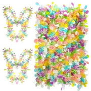 Easter Tinsel Garlands Colorful Fringe Party Decorations Hanging Garland Twist Metallic Festooning for Supply, 13 ft in Length